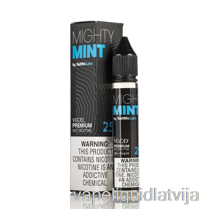 Varens Piparmētras - Vgod Saltnic - 30ml 50mg Vape šķidrums